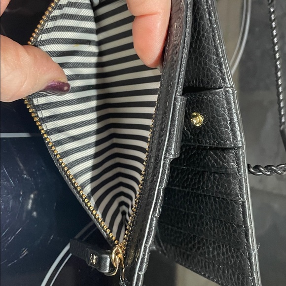 NWOT - Kate Spade Bifold Wallet - Pebbled Leather - Snap Closure thin wallet - Picture 10 of 16